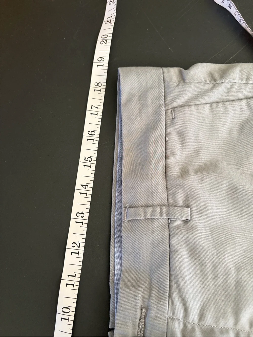 Polo Ralph Lauren men’s size 36 grey stretch classic fit flat front Chino shorts